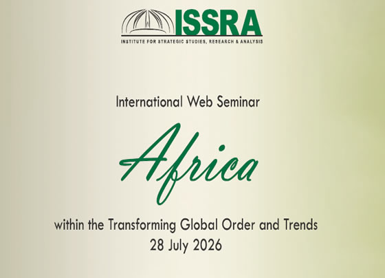 Cover image for International Web Seminar on "Africa within the Transforming Global Order and Trends"
